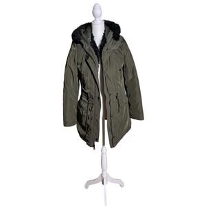 Marc New York Olive Hooded Jacket